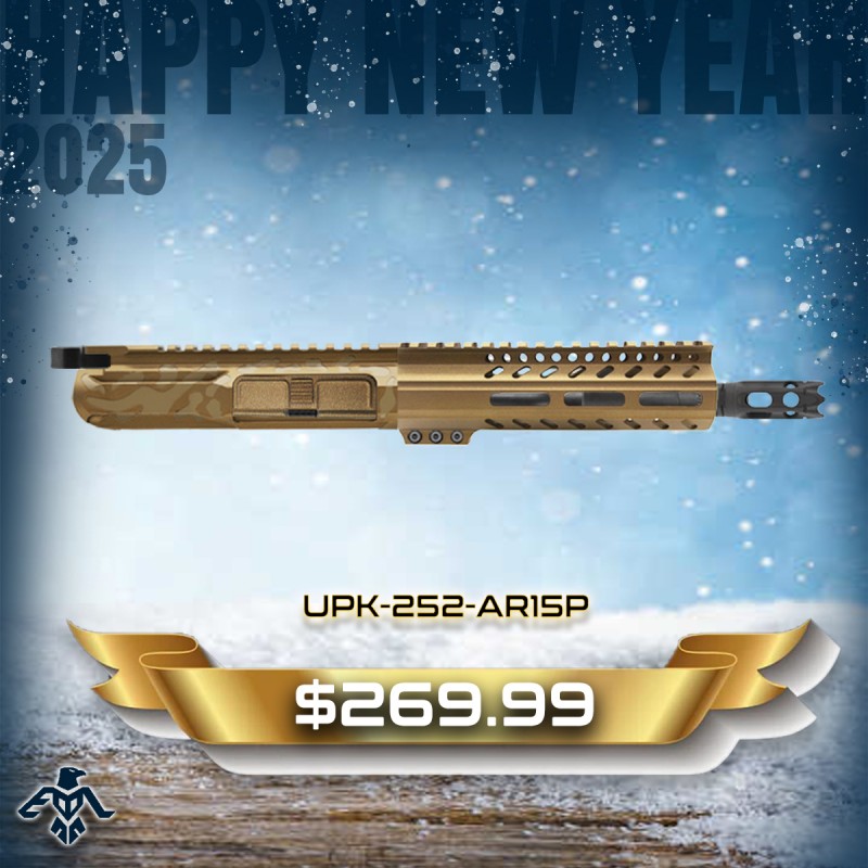 AR-15 .223/5.56 7" Barrel W/ 7'' Handguard | PISTOL UPPER BUILD UPK252 [ASSMBLED]