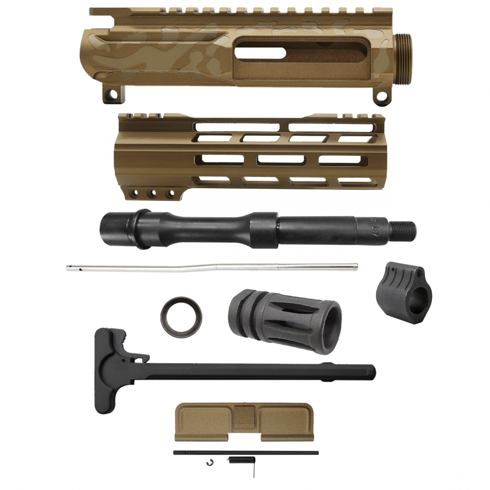 AR-15 .223/5.56 7" Barrel W/ 7'' Handguard | PISTOL UPPER BUILD UPK252 [ASSMBLED]