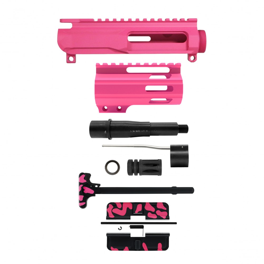 AR-15 .223/5.56 5" BARREL W/ 4'' HANDGUARD | PISTOL UPPER BUILD UPK257 [ASSEMBLED]