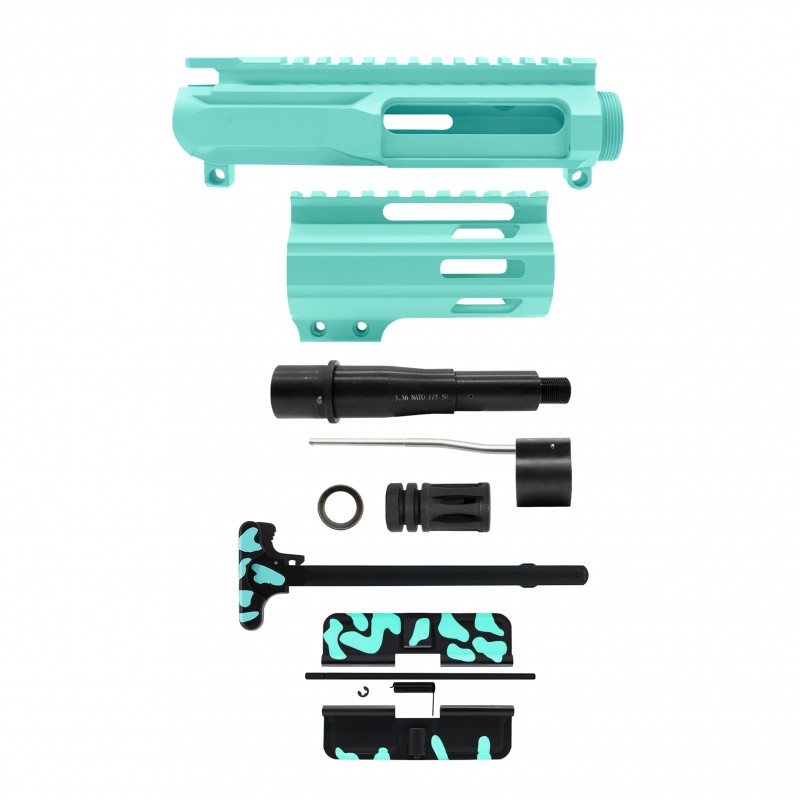 AR-15 .223/5.56 5" BARREL W/ 4'' HANDGUARD | PISTOL UPPER BUILD UPK258 [ASSEMBLED]