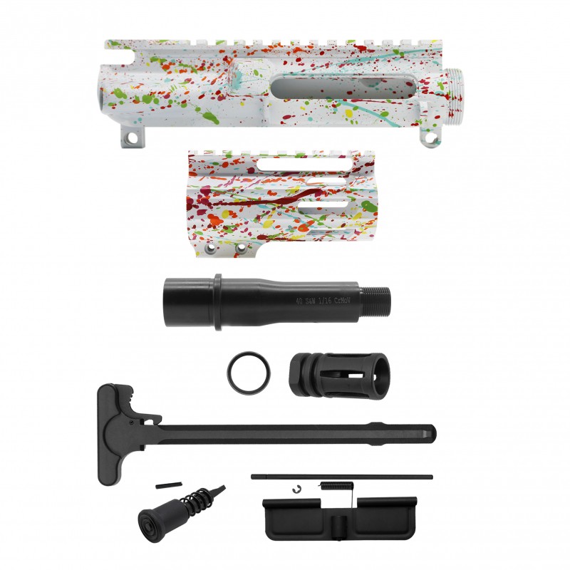 AR-40/ 40 S&W 4" Barrel W/ 4" Handguard | Pistol Upper Build UPK275 [ASSEMBLED]