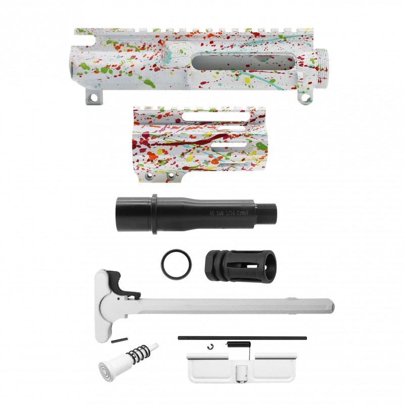 AR-40/ 40 S&W 4" Barrel W/ 4" Handguard | Pistol Upper Build UPK275 [ASSEMBLED]