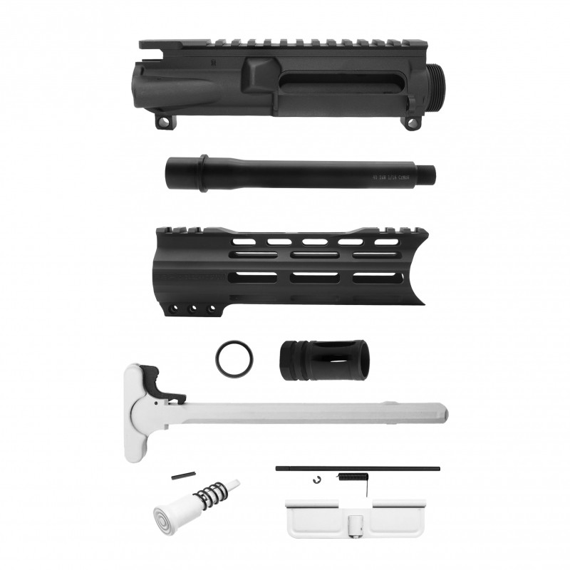 AR-40/ 40 S&W 8" Barrel 7" Handguard | PISTOL UPPER BUILD UPK279 [ASSMBLED]