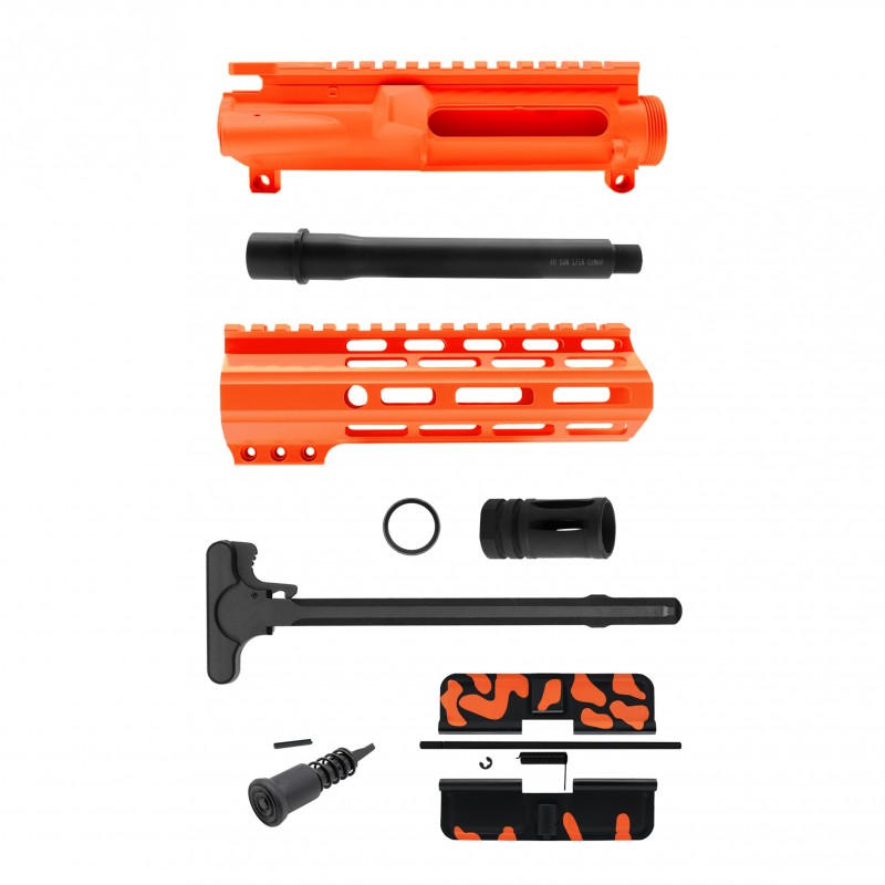 AR-40/ 40 S&W 8" Barrel 7" Handguard | PISTOL UPPER BUILD UPK281 [ASSMBLED]