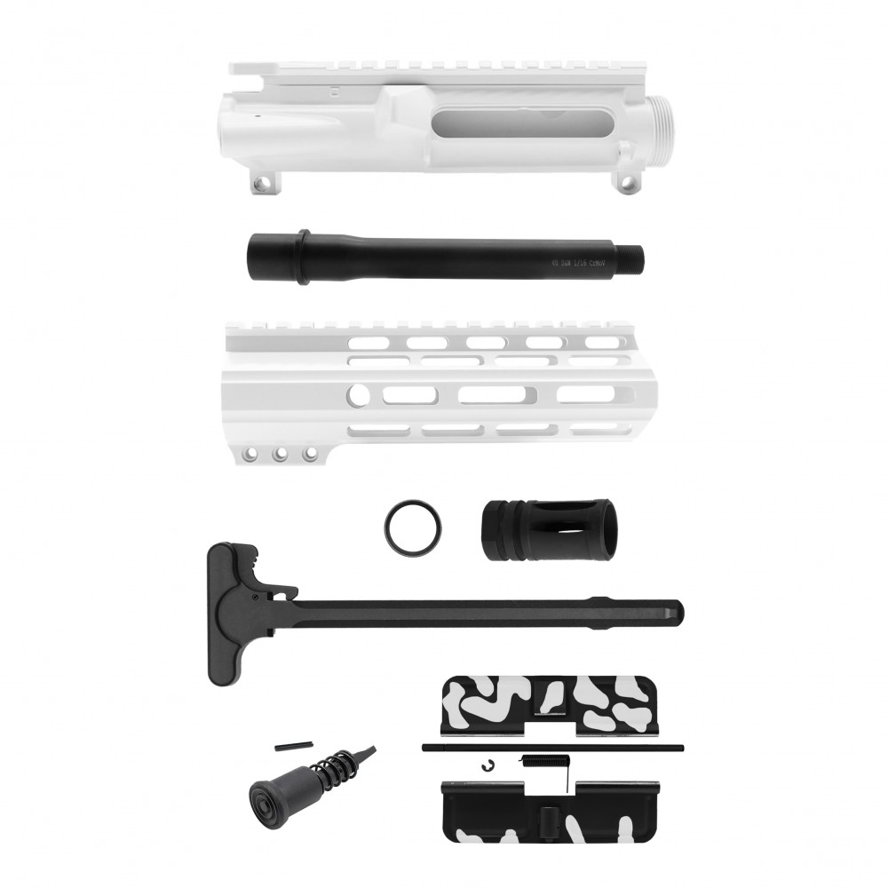 AR-40/ 40 S&W 8" Barrel 7" Handguard | PISTOL UPPER BUILD UPK282 [ASSMBLED]