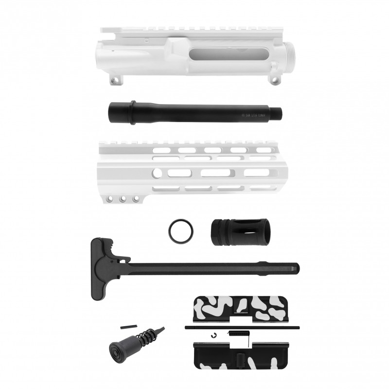 AR-40/ 40 S&W 8" Barrel 7" Handguard | PISTOL UPPER BUILD UPK282 [ASSMBLED]
