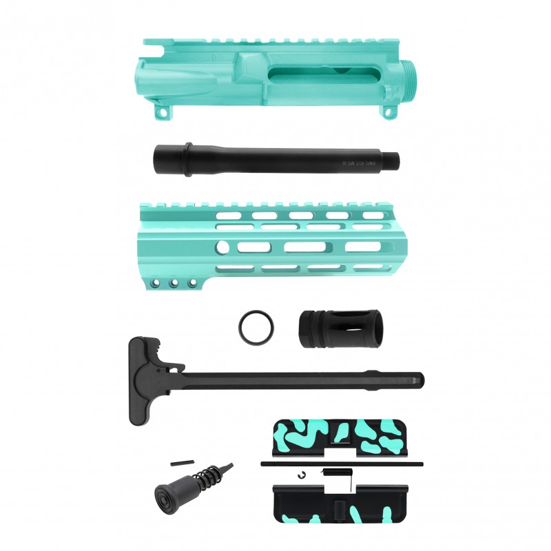 AR-40/ 40 S&W 8" Barrel 7" Handguard | PISTOL UPPER BUILD UPK283 [ASSMBLED]