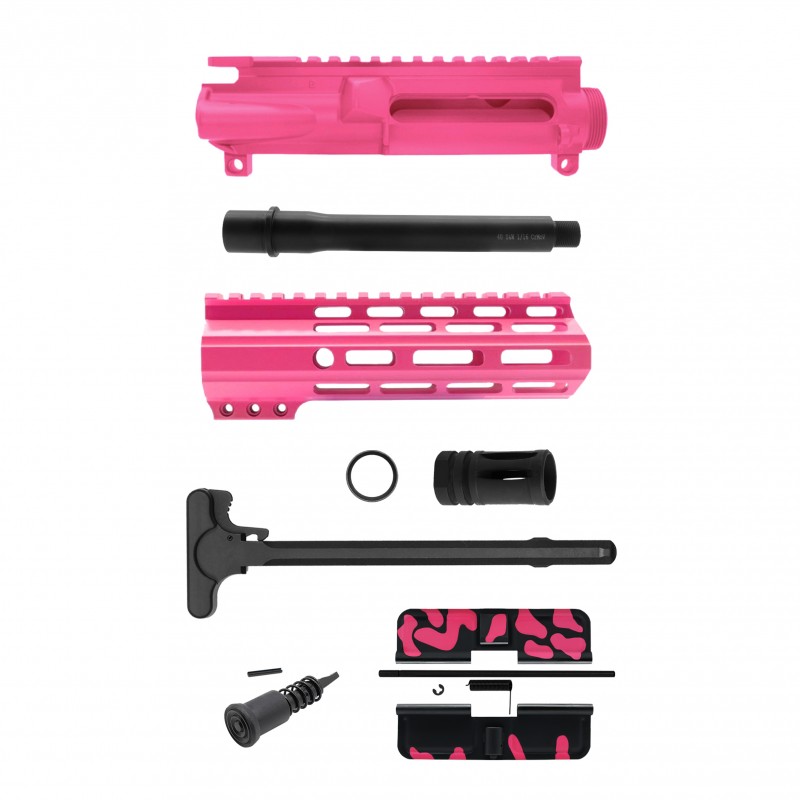 AR-40/ 40 S&W 8" Barrel 7" Handguard | PISTOL UPPER BUILD UPK285 [ASSMBLED]