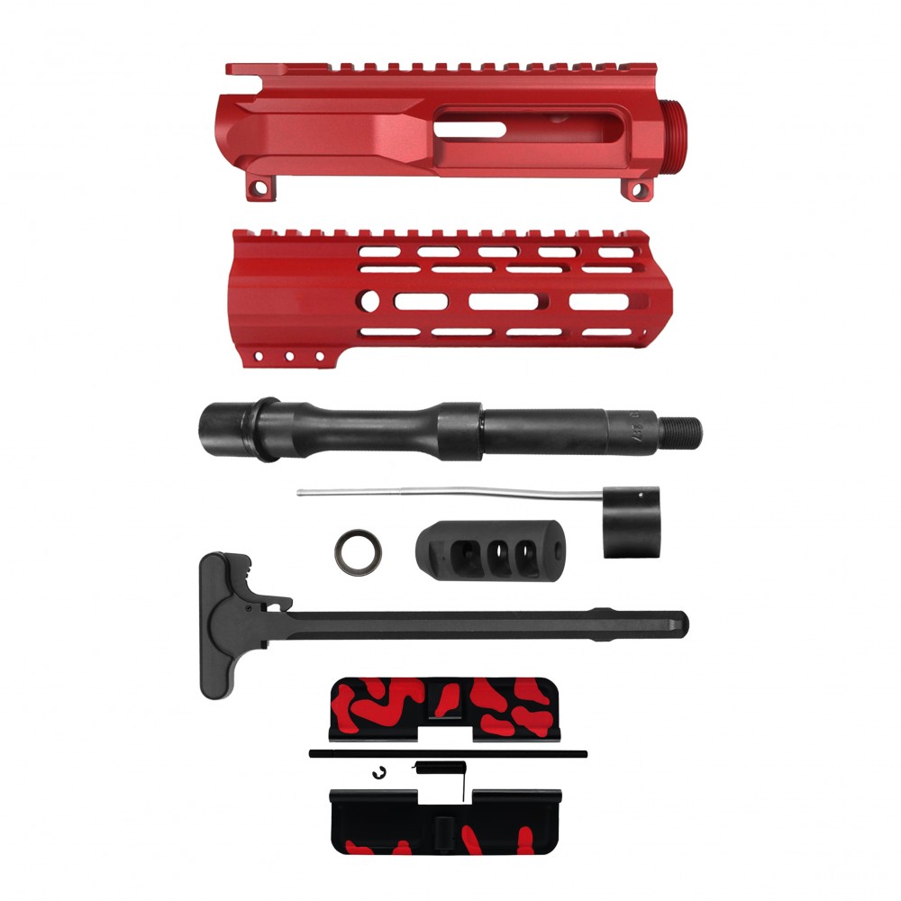 AR-15 .223/5.56 7" BARREL W/ 7'' HANDGUARD| PISTOL UPPER BUILD UPK299 [ASSEMBLED]