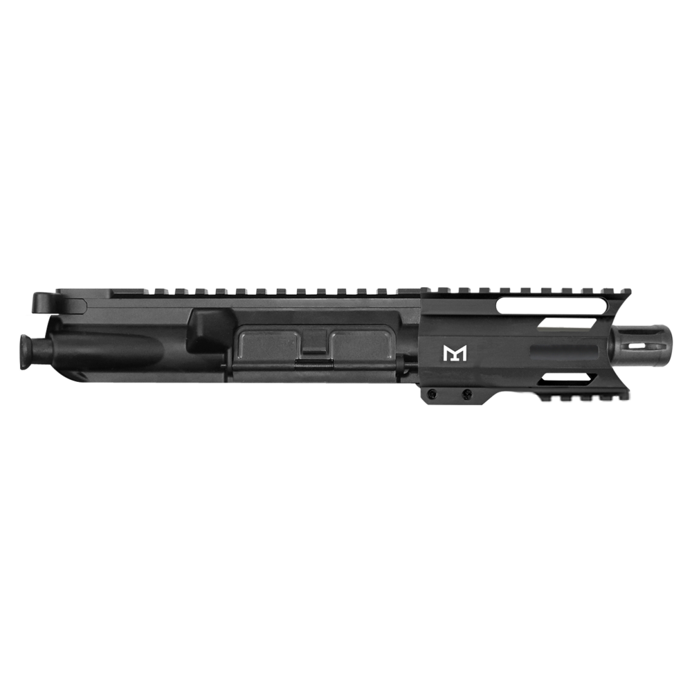 AR 9mm 4'' Barrel W/ 4'' Handguard | Pistol Upper Build UPK301 [ASSEMBLED]