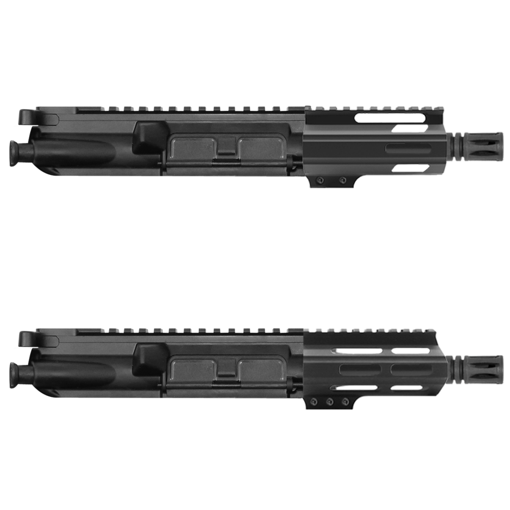 AR 9mm 4'' Barrel W/ 4'' Handguard | Pistol Upper Build UPK301 [ASSEMBLED]
