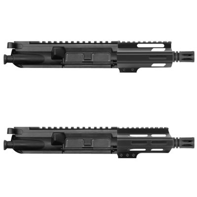 AR 9mm 4'' Barrel W/ 4'' Handguard | Pistol Upper Build UPK301 [ASSEMBLED]