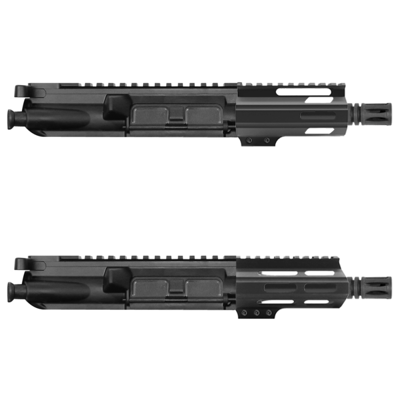 AR 9mm 4'' Barrel W/ 4'' Handguard | Pistol Upper Build UPK301 [ASSEMBLED]