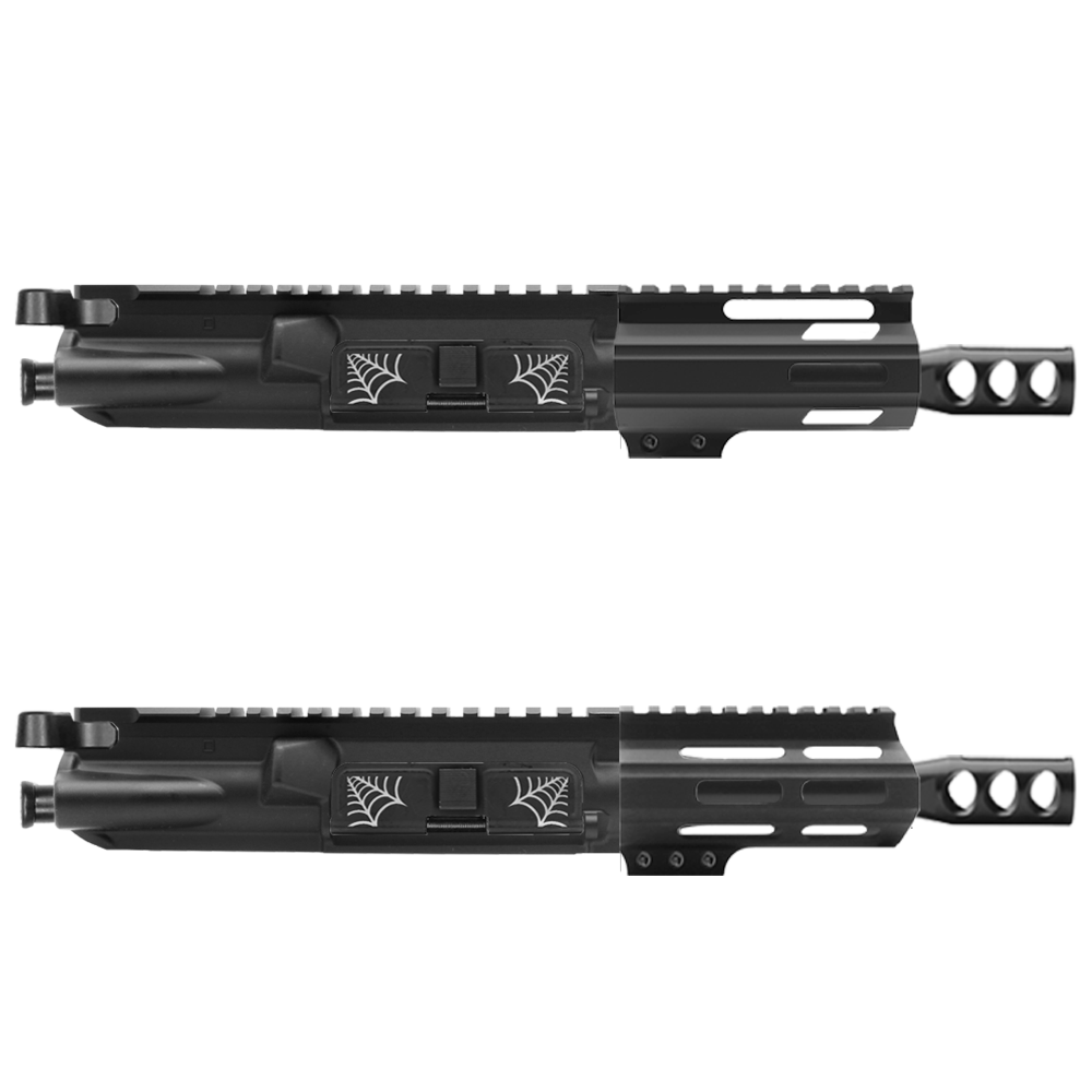 AR 9mm 4'' Barrel W/ 4'' Handguard | Pistol Upper Build UPK302 [ASSEMBLED]