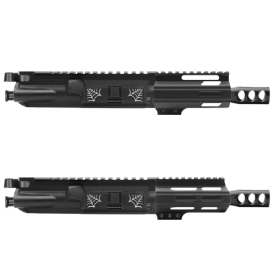 AR 9mm 4'' Barrel W/ 4'' Handguard | Pistol Upper Build UPK302 [ASSEMBLED]