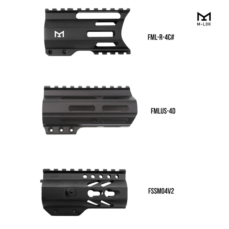 AR 9mm 4'' Barrel W/ 4'' Handguard | Pistol Upper Build UPK302 [ASSEMBLED]