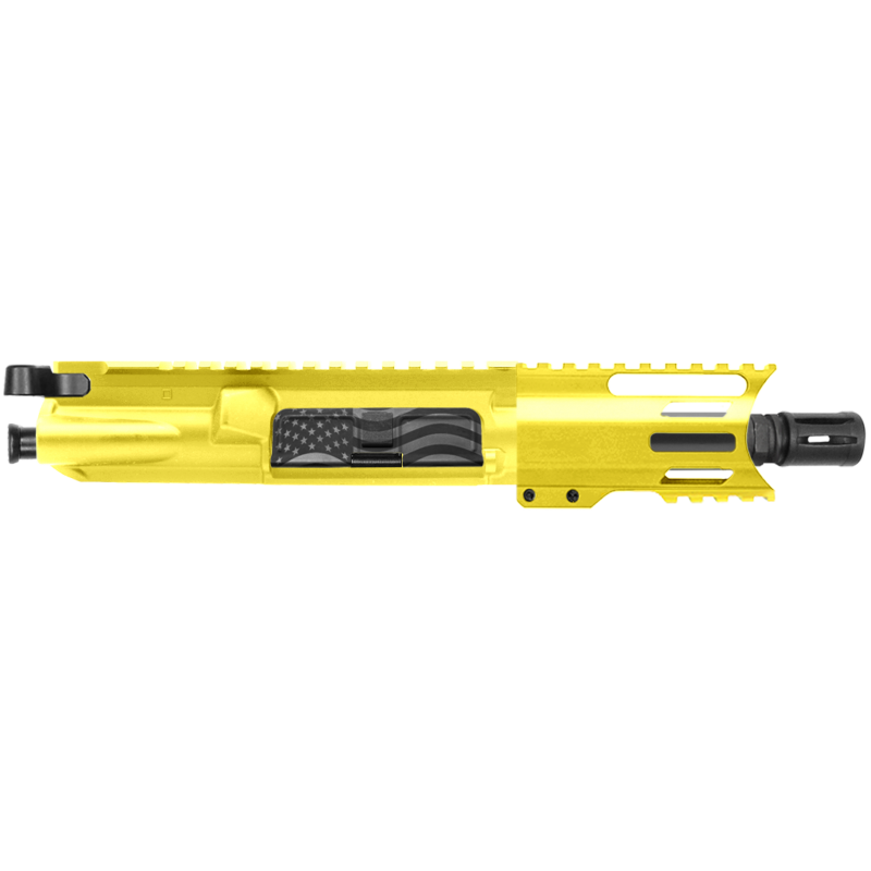 AR 9mm 4'' Barrel W/ 4'' Handguard Color Options | Pistol Upper Build UPK303 [ASSEMBLED]
