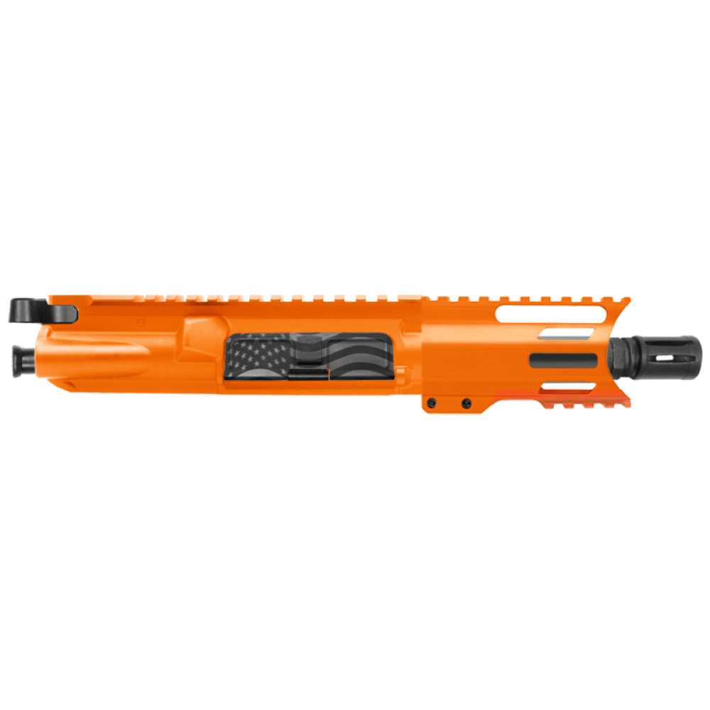 AR 9mm 4'' Barrel W/ 4'' Handguard Color Options | Pistol Upper Build UPK303 [ASSEMBLED]