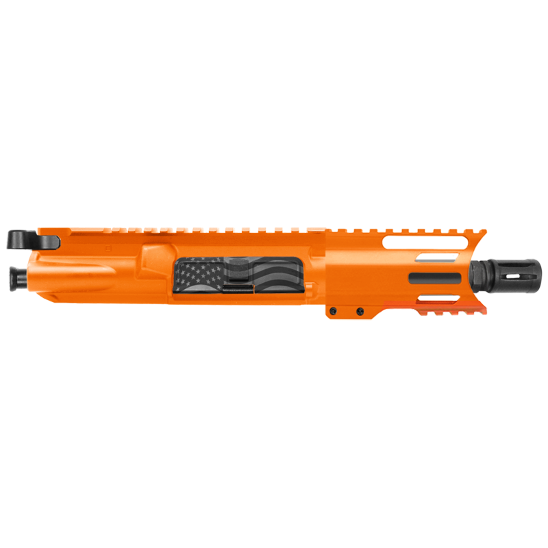 AR 9mm 4'' Barrel W/ 4'' Handguard Color Options | Pistol Upper Build UPK303 [ASSEMBLED]