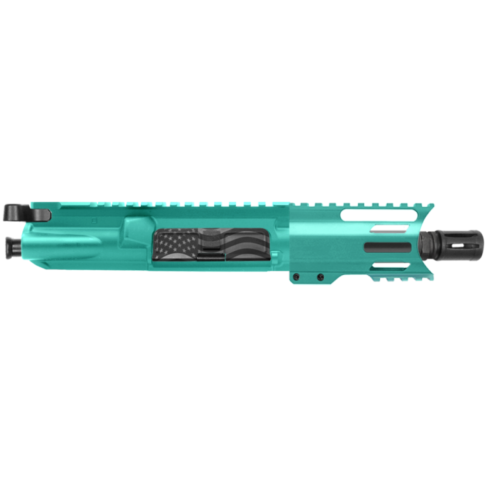 AR 9mm 4'' Barrel W/ 4'' Handguard Color Options | Pistol Upper Build UPK303 [ASSEMBLED]