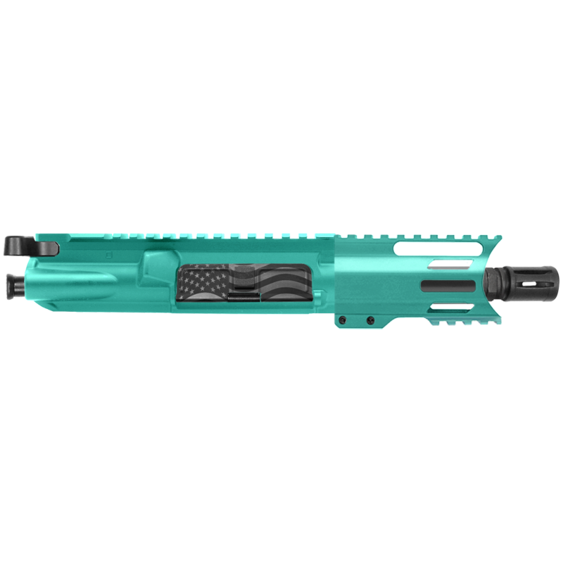 AR 9mm 4'' Barrel W/ 4'' Handguard Color Options | Pistol Upper Build UPK303 [ASSEMBLED]