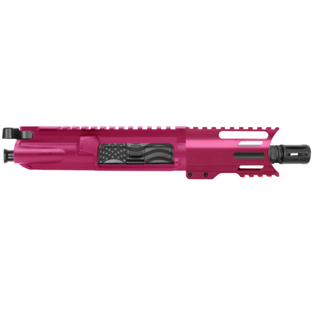 AR 9mm 4'' Barrel W/ 4'' Handguard Color Options | Pistol Upper Build UPK303 [ASSEMBLED]
