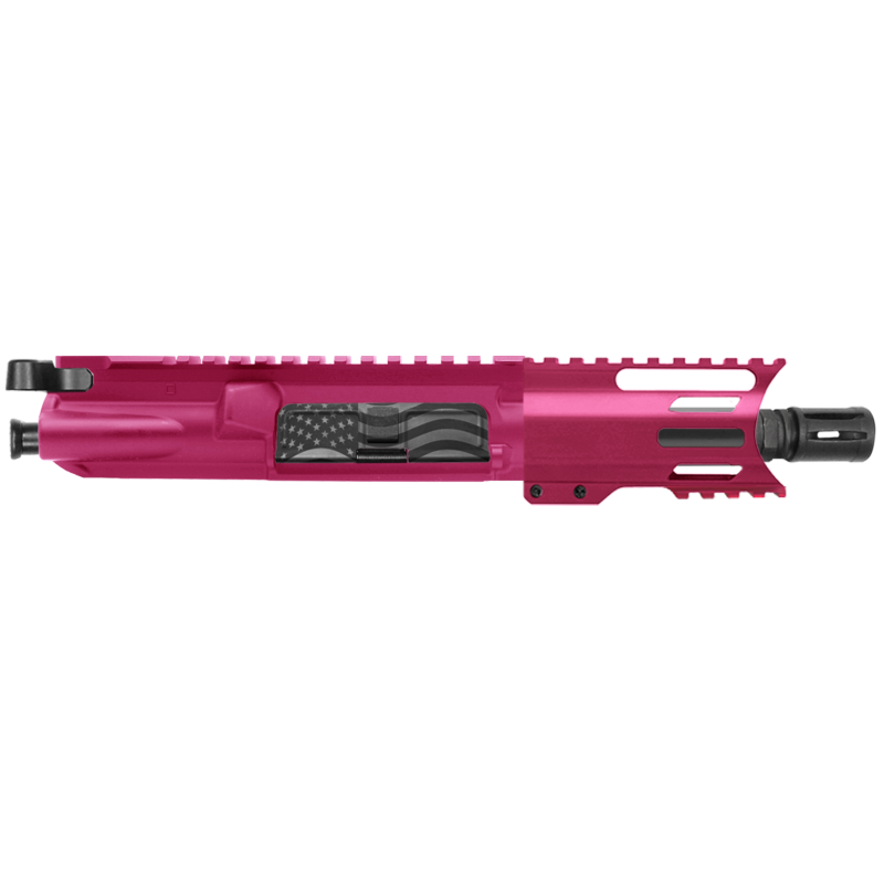 AR 9mm 4'' Barrel W/ 4'' Handguard Color Options | Pistol Upper Build UPK303 [ASSEMBLED]