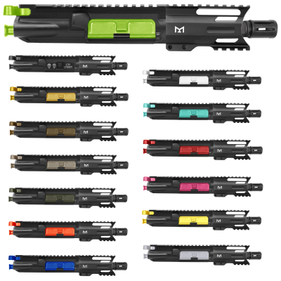 AR 9mm 4'' Barrel W/ 4'' Handguard / Color Bundle Options | Pistol Upper Build UPK304 [ASSEMBLED]