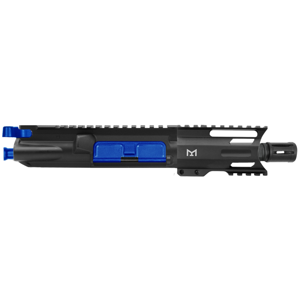 AR 9mm 4'' Barrel W/ 4'' Handguard / Color Bundle Options | Pistol Upper Build UPK304 [ASSEMBLED]