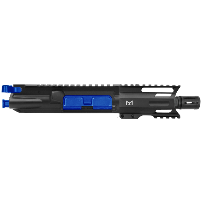 AR 9mm 4'' Barrel W/ 4'' Handguard / Color Bundle Options | Pistol Upper Build UPK304 [ASSEMBLED]