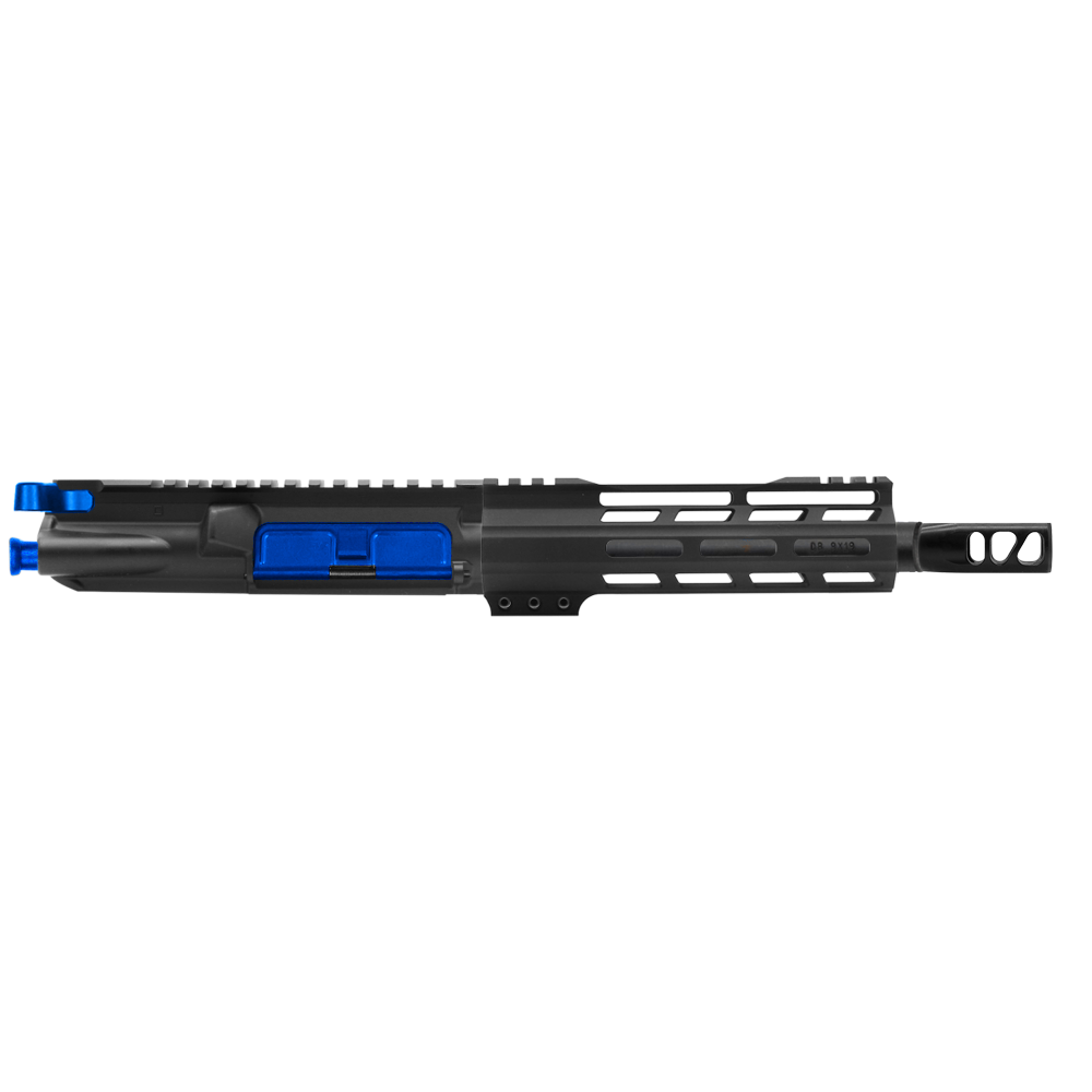 AR-9mm 7.5'' Barrel 7'' Handguard / Color Bundle Options | Pistol Upper Build UPK307 [ASSEMBLED]
