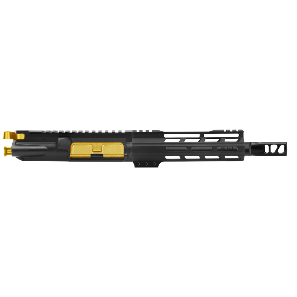 AR-9mm 7.5'' Barrel 7'' Handguard / Color Bundle Options | Pistol Upper Build UPK307 [ASSEMBLED]