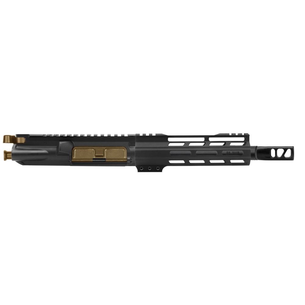 AR-9mm 7.5'' Barrel 7'' Handguard / Color Bundle Options | Pistol Upper Build UPK307 [ASSEMBLED]