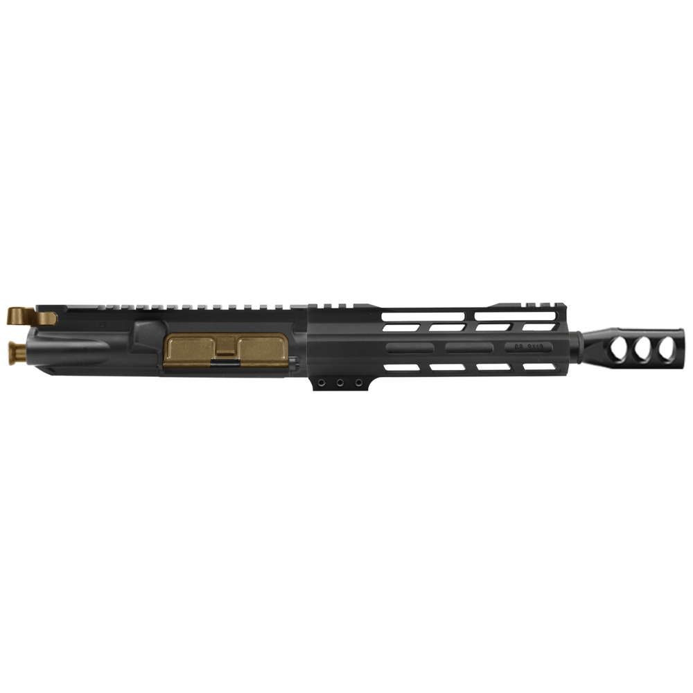 AR-9mm 7.5'' Barrel 7'' Handguard / Color Bundle Options | Pistol Upper Build UPK307 [ASSEMBLED]