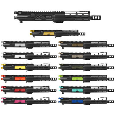 AR-9mm 7.5'' Barrel 7'' Handguard / Color Bundle Options | Pistol Upper Build UPK307 [ASSEMBLED]