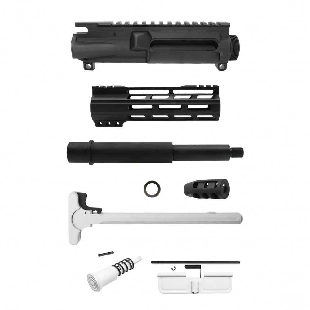 AR-9mm 7.5'' Barrel 7'' Handguard / Color Bundle Options | Pistol Upper Build UPK307 [ASSEMBLED]