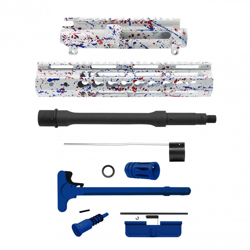 AR-15 .223/5.56 10.5" Barrel W/ 10'' Handguard | PISTOL UPPER BUILD UPK318 [ASSMBLED]