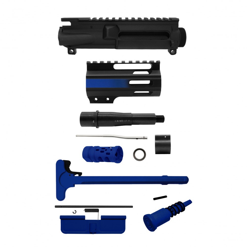 AR-15 .223/5.56 5" BARREL W/ 4'' HANDGUARD | PISTOL UPPER BUILD UPK328 [ASSEMBLED]