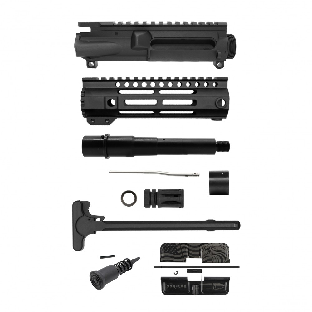 AR-15 .223/5.56 6" Barrel W/ 7" Handguard | PISTOL UPPER BUILD UPK349 [ASSEMBLED]