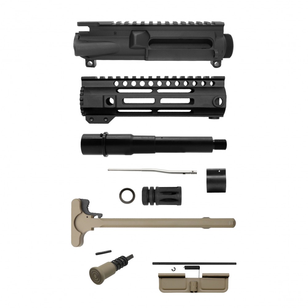AR-15 .223/5.56 6" Barrel W/ 7" Handguard | PISTOL UPPER BUILD UPK349 [ASSEMBLED]