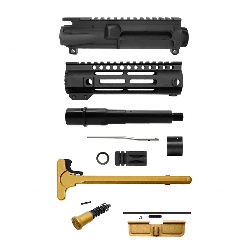 AR-15 .223/5.56 6" Barrel W/ 7" Handguard | PISTOL UPPER BUILD UPK349 [ASSEMBLED]