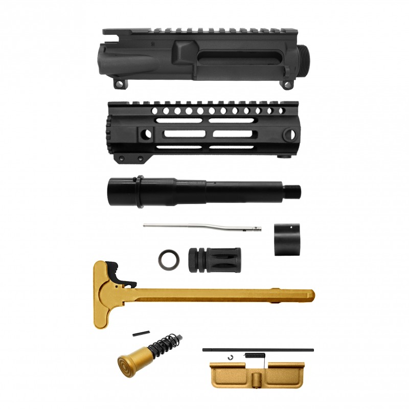AR-15 .223/5.56 6" Barrel W/ 7" Handguard | PISTOL UPPER BUILD UPK349 [ASSEMBLED]