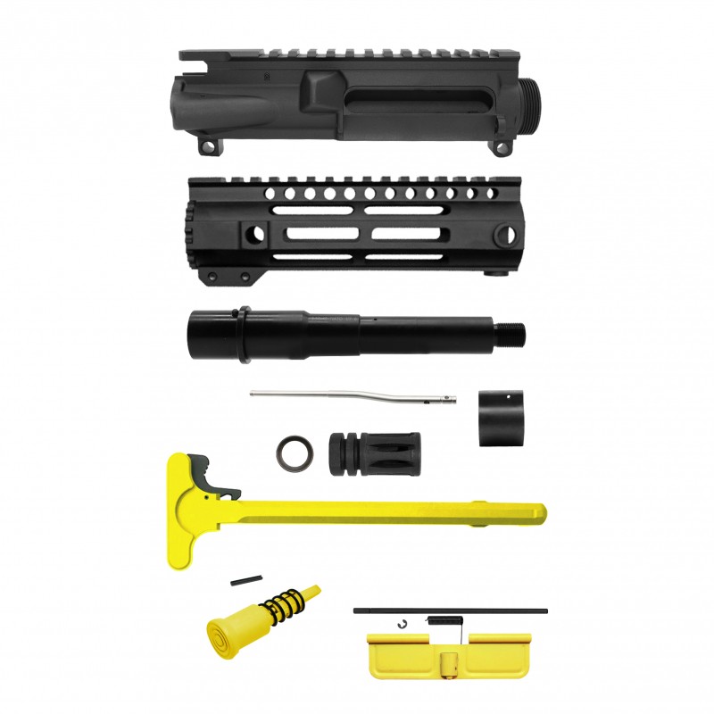 AR-15 .223/5.56 6" Barrel W/ 7" Handguard | PISTOL UPPER BUILD UPK349 [ASSEMBLED]