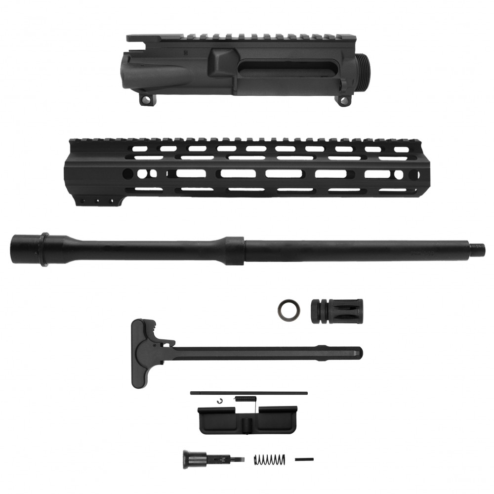 AR 9mm 16'' Barrel W/ 10'' 12'' 15'' M-LOK Handguard option | Carbine Upper Build UPK42 [ASSEMBLED]