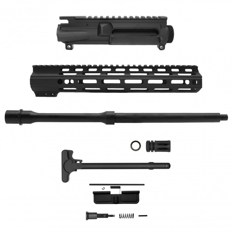 AR 9mm 16'' Barrel W/ 10'' 12'' 15'' M-LOK Handguard option | Carbine Upper Build UPK42 [ASSEMBLED]