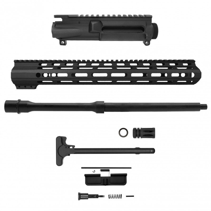 AR 9mm 16'' Barrel W/ 10'' 12'' 15'' M-LOK Handguard option | Carbine Upper Build UPK42 [ASSEMBLED]