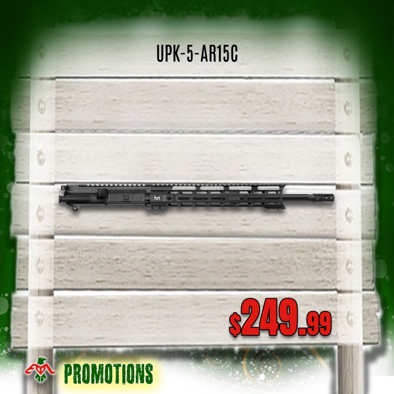 AR-15 5.56 16'' Barrel W/ 12'' 15'' Keymod Handguard option | Carbine Upper Build UPK5 [ASSEMBLED]