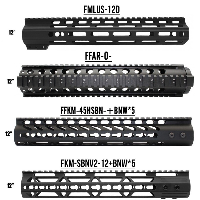 AR-15 5.56 16'' Barrel W/ 12'' 15'' Keymod Handguard option | Carbine Upper Build UPK5 [ASSEMBLED]