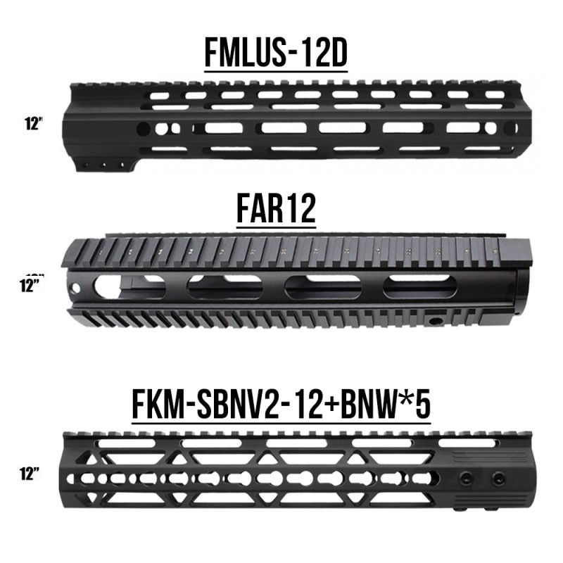 AR-15 5.56 16'' Barrel W/ 12'' 15'' Keymod Handguard option | Carbine Upper Build UPK5 [ASSEMBLED]