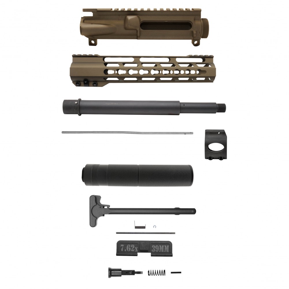 AR-47 7.62x39 10" Barrel 10" Cerakote Keymod Handguard | Pistol Upper Build UPK50 [ASSEMBLED]